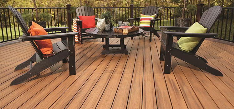 Black TREX Decking in Pacific Palisades, CA