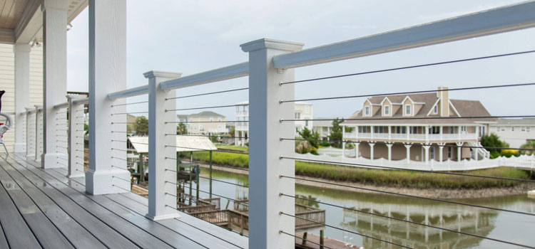 Deck Cable Railing Systems in Pacific Palisades, CA